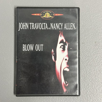 #ad Blow Out 1981 DVD w Insert Brian de Palma John Travolta $8.03