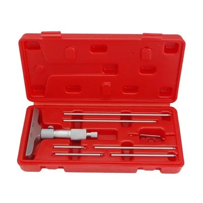 0-6'' Depth Micrometer 4'' Base with Fitted Case Procheck DM064