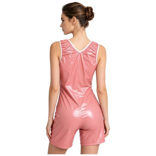 Womens Special Needs Clothing Incontinence Diaper Bodysuit Leakproof Jumpsuit - Picture 17 of 51