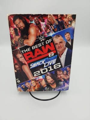 WWE: Best of RAW & Smackdown Live 2016 (DVD, 2017, 3-Disc Set) FREE Sticker
