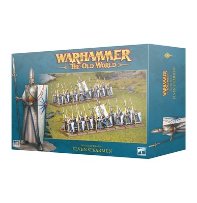 High Elf Realms: Elven Spearmen Old World Brandneu Warhammer Games Workshop