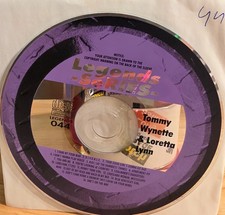 44 TAMMY WYNETTE LORETTA LYNN    LEGENDS  KARAOKE CDG  LOT TENN