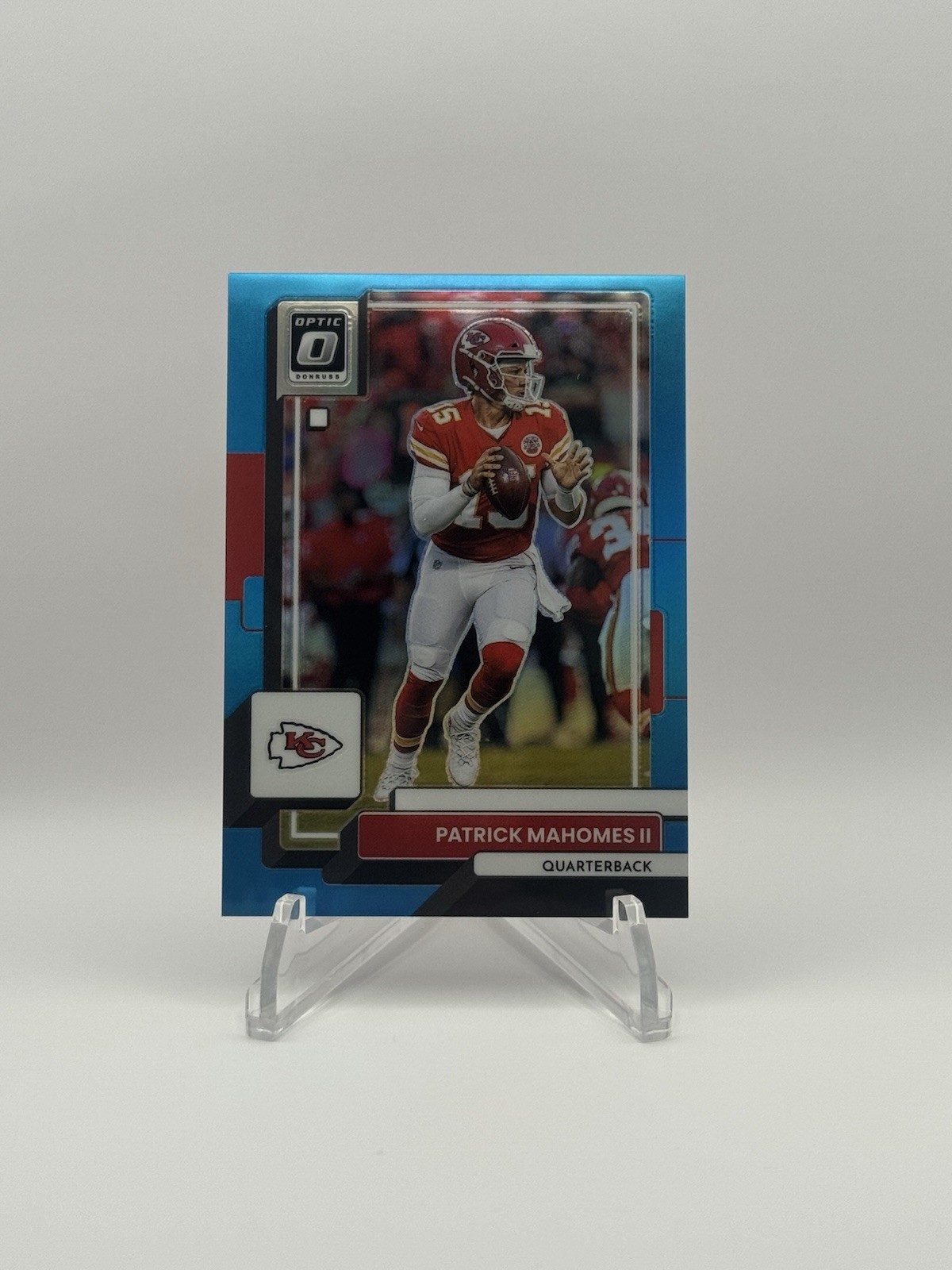 2022 Panini Donruss Optic - Patrick Mahomes II #94 Aqua Prizm /299