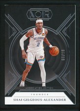 2024-25 SHAI GILGEOUS ALEXANDER 86/99 PANINI NOIR ASSOCIATED EDITION