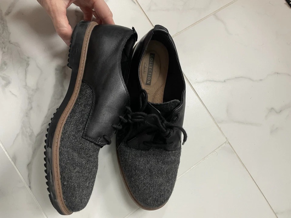 Женские туфли на плоской подошве Clark's Collection Raisie Bloom Oxford размер 7,5 - Изображение 3 из 4