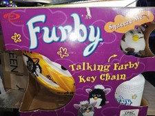 Furby Fun Pack Bicycle Bike Helmet Water Bottle Talking Furby Keychain OPEN BOX
