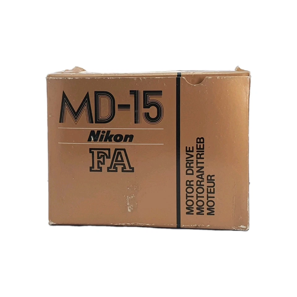 Empuñadura enrolladora Nikon MD-15 Motor Drive para FA SLR No. 631355 Japón  Foto 2 de 4