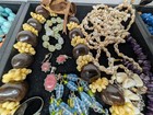 Huge Vintage Collection Of Glass /Real Stones & Faux Stone Lot -Necklace -Etc. — photo 6