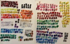 450 Piece Lot - GoGoS CRAZY BONES - Eggy, Aliens, Glitter, Jaws, Clear, Etc