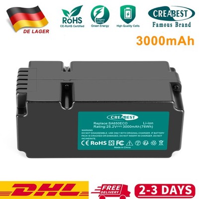 25,2V Li-ion Akku Für Garden Feelings 862618 INR19/65 Yard Force 0862622 3000mAH