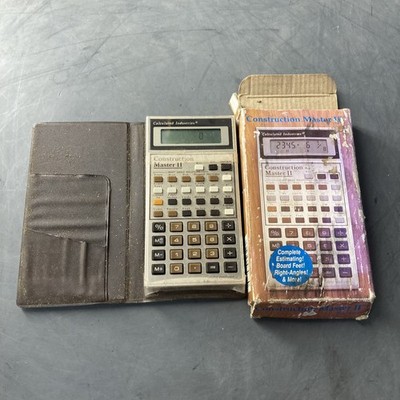 Calculated Industries Construction Master  Trig Plus II Calculator, Model 4716