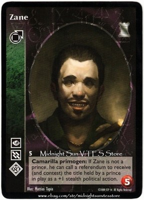 Zane Tremere Keepers of Tradition V:TES VTES Vampire CCG