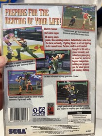 Fighting Vipers Sega Saturn Complete CIB Tested Working