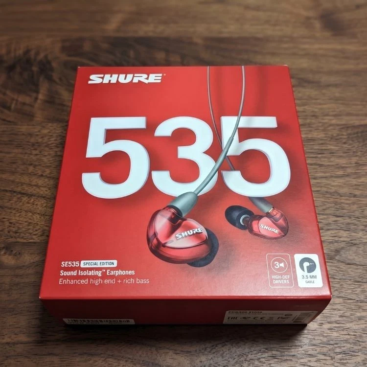 Shure SE535 Red Headphones for sale | eBay
