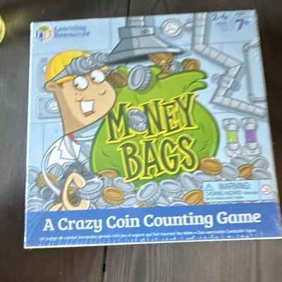 Learning Resources Money Bags Educational Finance Game Ages 7+ 2-4 Players