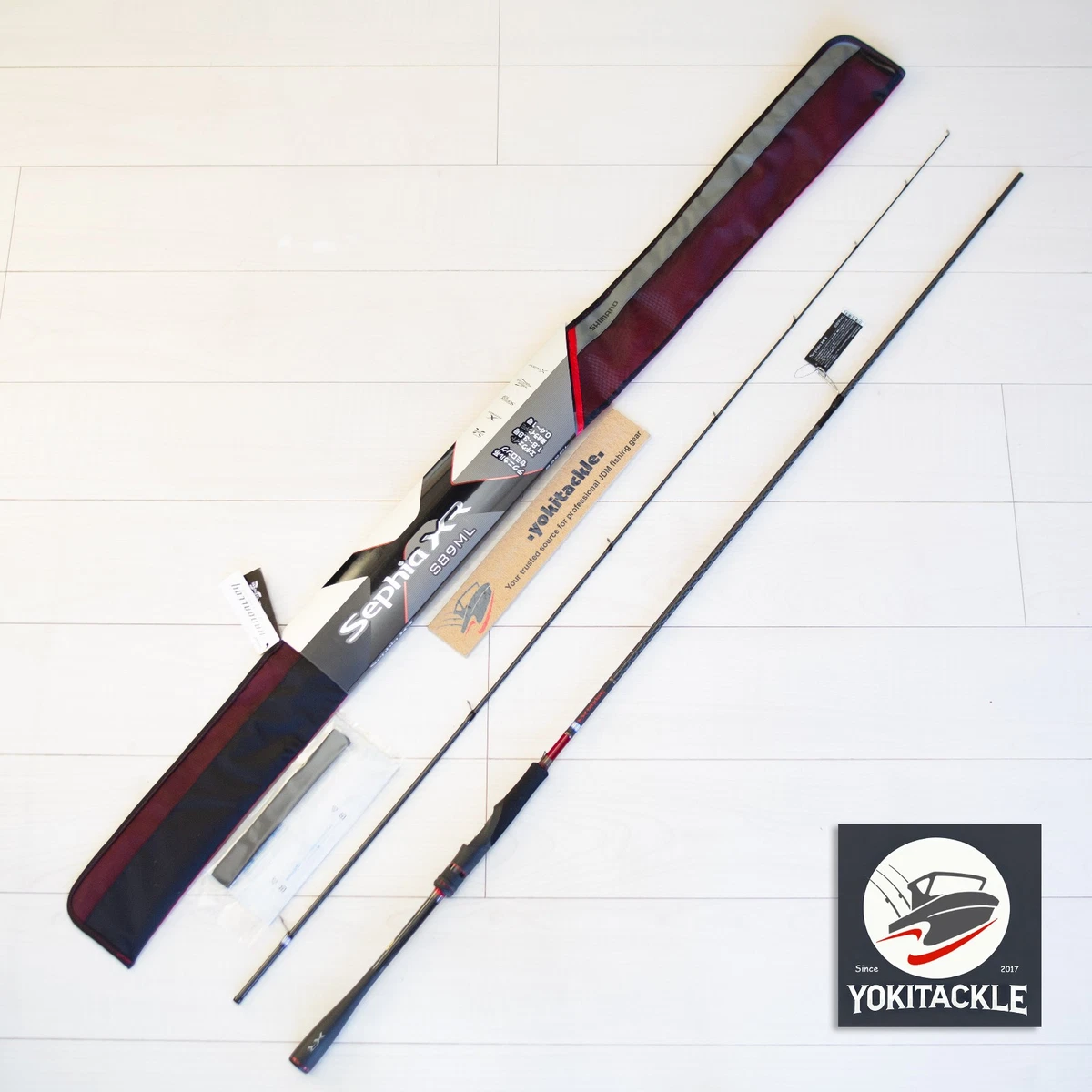 Shimano Carbon Fiber Spinning Rod 9 ft Item Fishing Rods & Poles