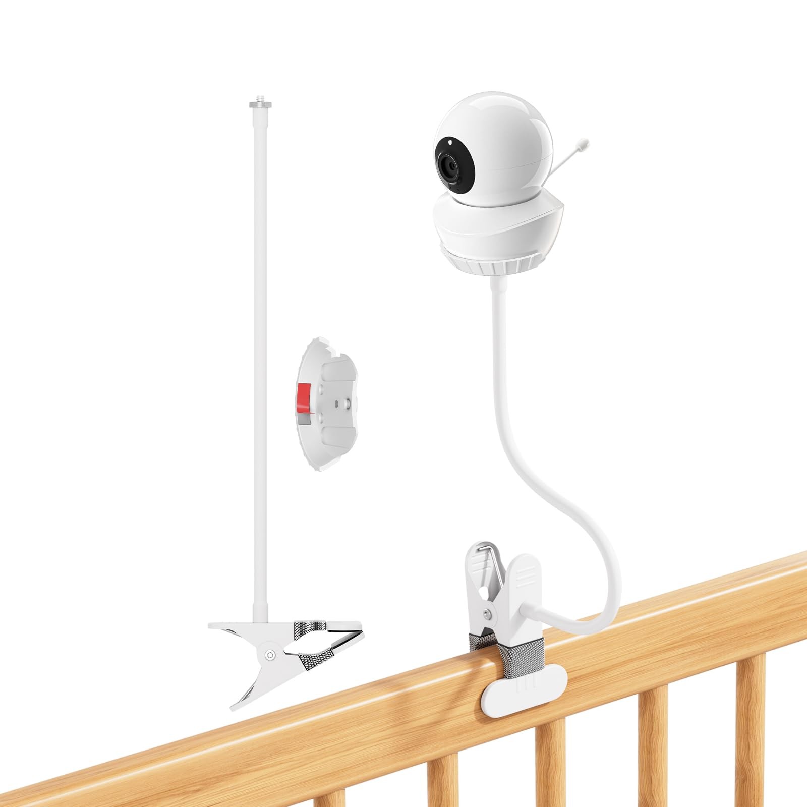 Support Flexible pour Moniteur Babysense HD S2 avec Fixation à Pince Sans Perçage