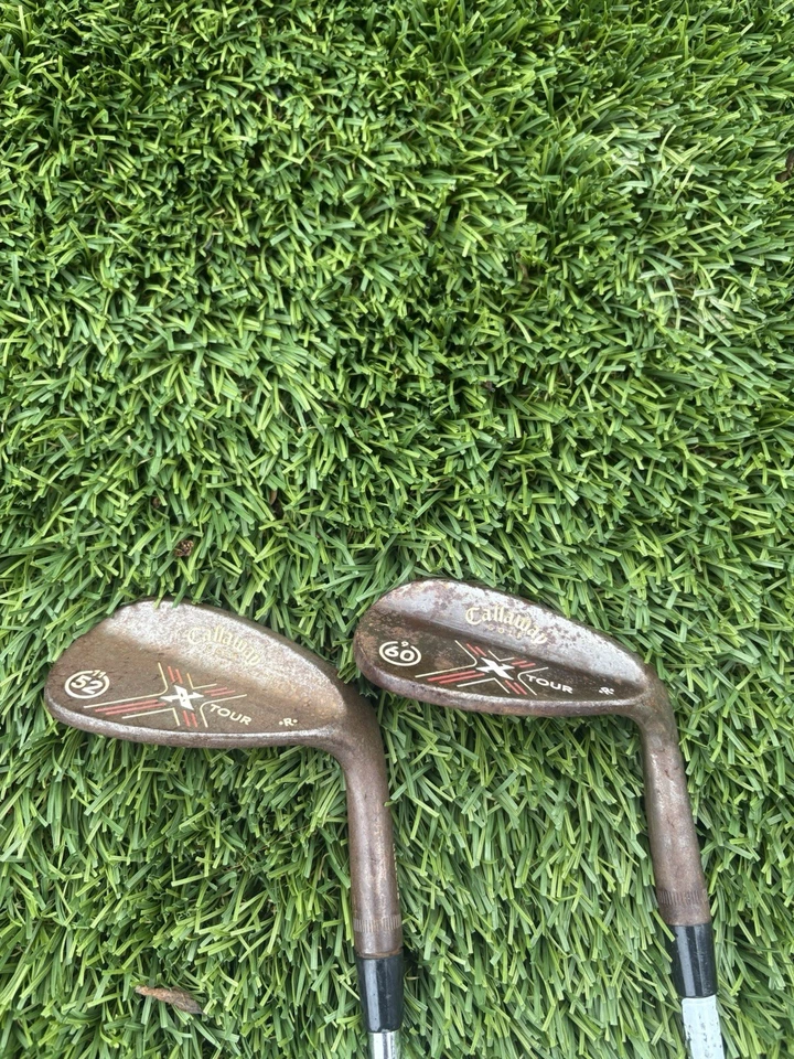 Callaway XTour  Raw Wedge Set 52 Deg And 60 Deg Raw Steel Stiff  - Image 3 of 4