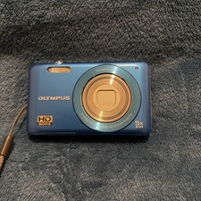 Olympus VG-120 14.0MP Compact Digital Camera Tested Charger Battery Case sd card