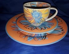 Rosenthal Studio Line Andy Warhol "Daisies" 3tlg. Gedeck, Tasse + UT + Teller