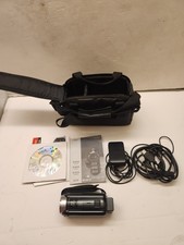 Canon VIXIA HF R400 Digital Camcorder HD 53x Camera Bundle Untested