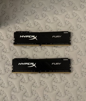 Kingston HyperX Fury 32GB Kit (2x16GB) DDR4 3200MHz RAM - Black | eBay