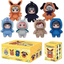 TOP TOY Naruto Beast Party Plush Blind Box Confirmd Figure Gift Itachi Uchiha