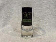 VERY RARE Minnesota North Stars 1991 Tall Liquor Shot Glass, LOOK-MINT!!