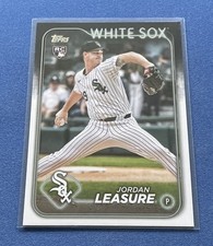 2024 Topps Update Series #US94 Jordan Leasure RC Chicago White Sox