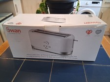 SWAN LONG SLOT TOASTER TWO SLICE