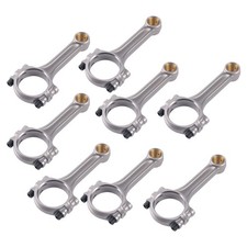 Performance I-beam Connecting Rods For Chevy Sbc 350 1967-2003 8pc Set 500hp