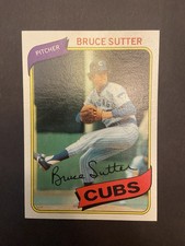 1980 Topps - Bruce Sutter #17