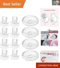 Reliable 12 Pack Silicone Diaphragms Duckbill Valves for S9/S12 Breast Pumps