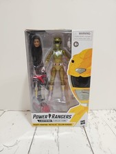 Power Rangers Lightning Collection Mighty Morphin Metallic Yellow Ranger Figure