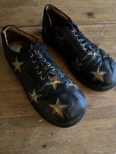 Red Or Dead Gold Star Bumper Shoes Men’s 1990’s Black Size 10 EU44