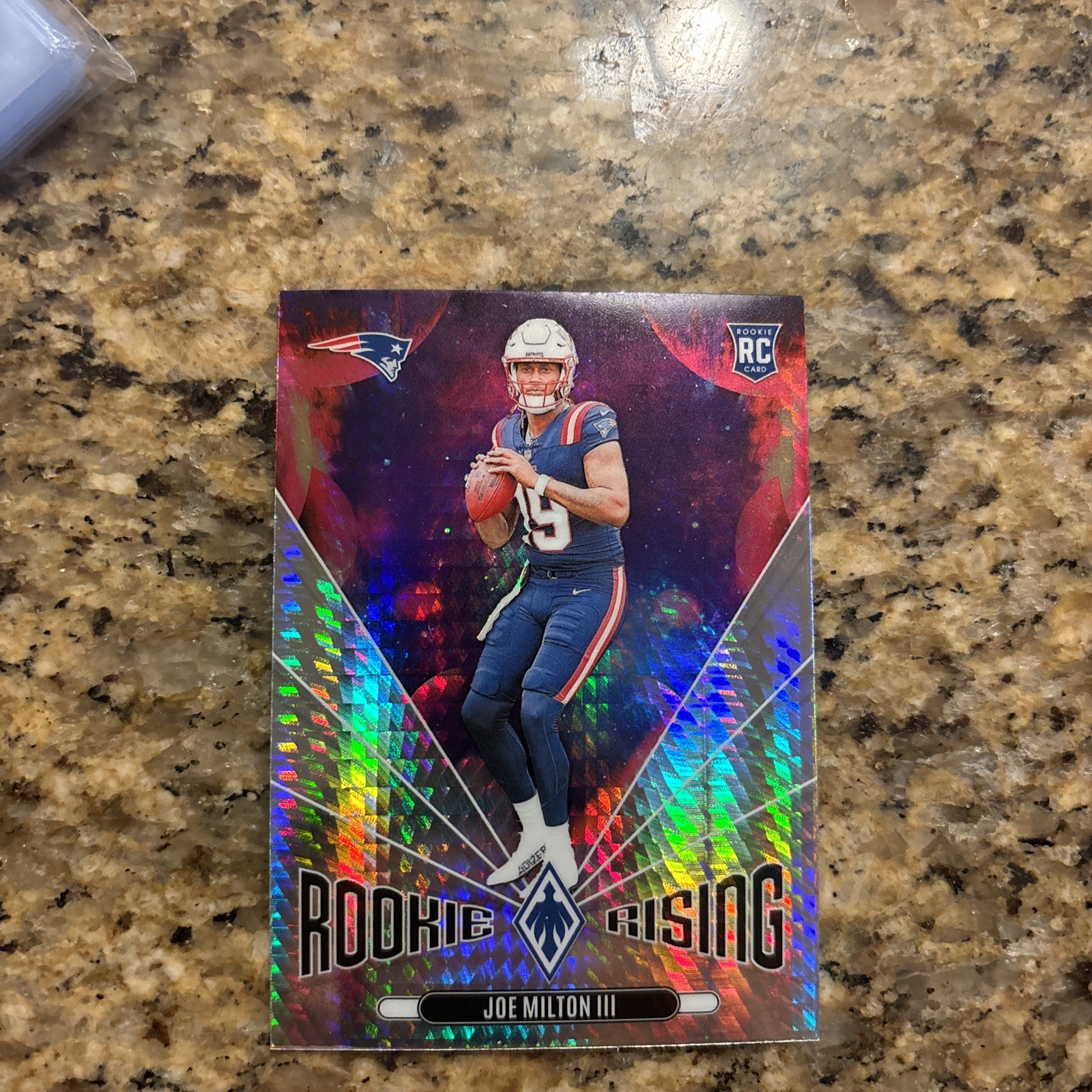 2024 Panini Phoenix - Rookie Rising Joe Milton III #RR-JMN Hyper (RC)