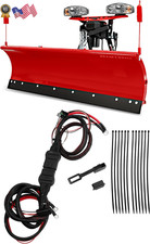 4 Pin Truck Plow Battery Cable Wiring Harness for Western SnowEx Fisher Blizzard