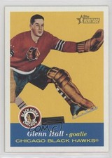2001-02 Topps Heritage 1957-58 Salute Glenn Hall #S3 HOF 13h2