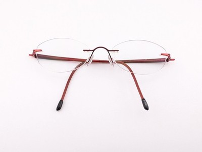 Silhouette Eyeglasses, Frames Only, 7622 40 6052, ..-19-140, Titanium, Austria