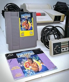 🔥 Top Loader Nintendo NES-101 Console + Super Mario 3 LEFT BROS & Power Punch 2