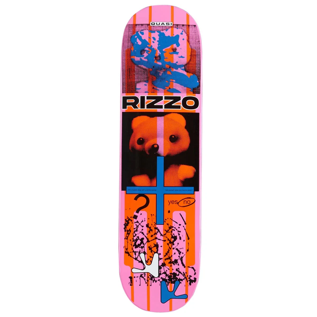 Quasi Rizzo Stuffie Skateboard Deck