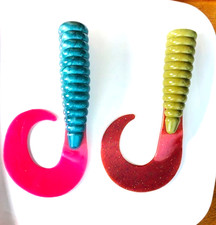 12"Grub Soft Plastic Swimbaits, Fishing Lures 2 pack