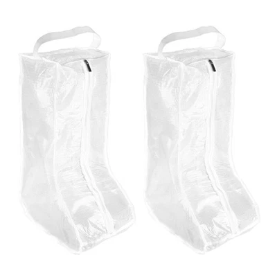 2x Sacs rangement bottes, transport bottes hautes voyage quot. [Blanc] - Photo 1/4