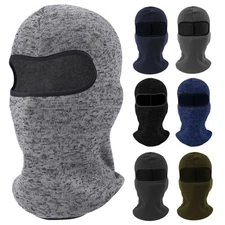 Balaclava Ski Full Face Mask Windproof Fleece Neck Warm for Winter Cold Weather