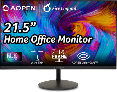 22SA2Q 21.5'' Full HD Zero-Frame Gaming Monitor | AMD FreeSync | 100Hz