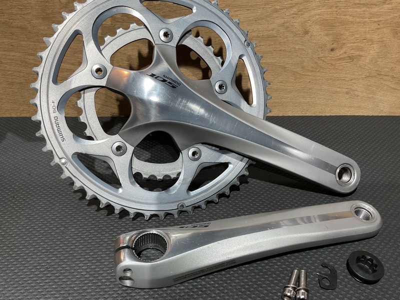 175mm Shimano 105 Crankset (9/10s) 50/34 (FC-5750)