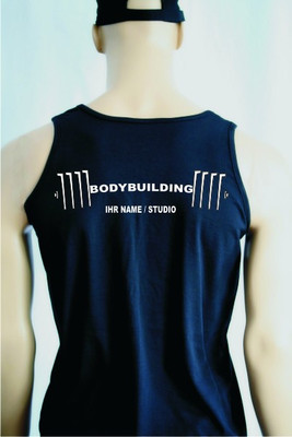 T- Shirt mit Bodybuilding Handel und Ihrem Text bedruckt S-XXL 