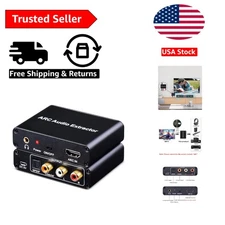 Connect & Upgrade: HDMI ARC Audio Extractor with 5.1 Channel Capability