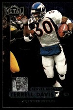 Terrell Davis 1998 Metal Universe #30 Broncos NFL READ FREE SHIP AutographDen