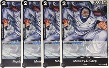 Monkey D Garp R OP02-115 - Paramount War - One Piece TCG Playset